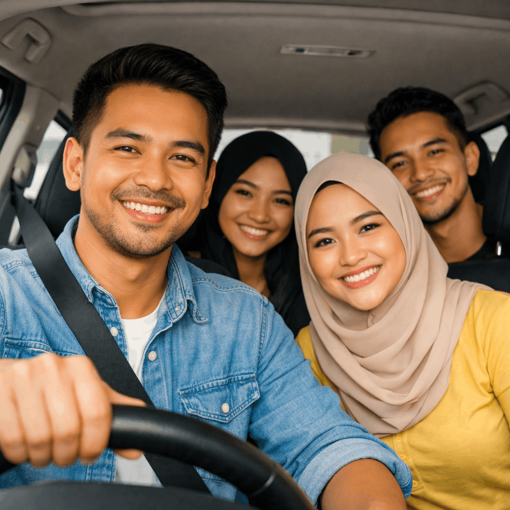 driver & passengers