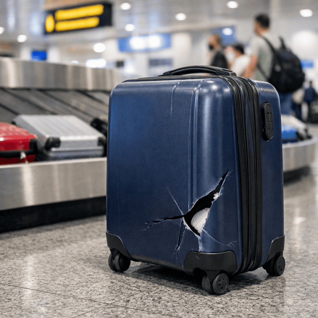 mishandled luggage