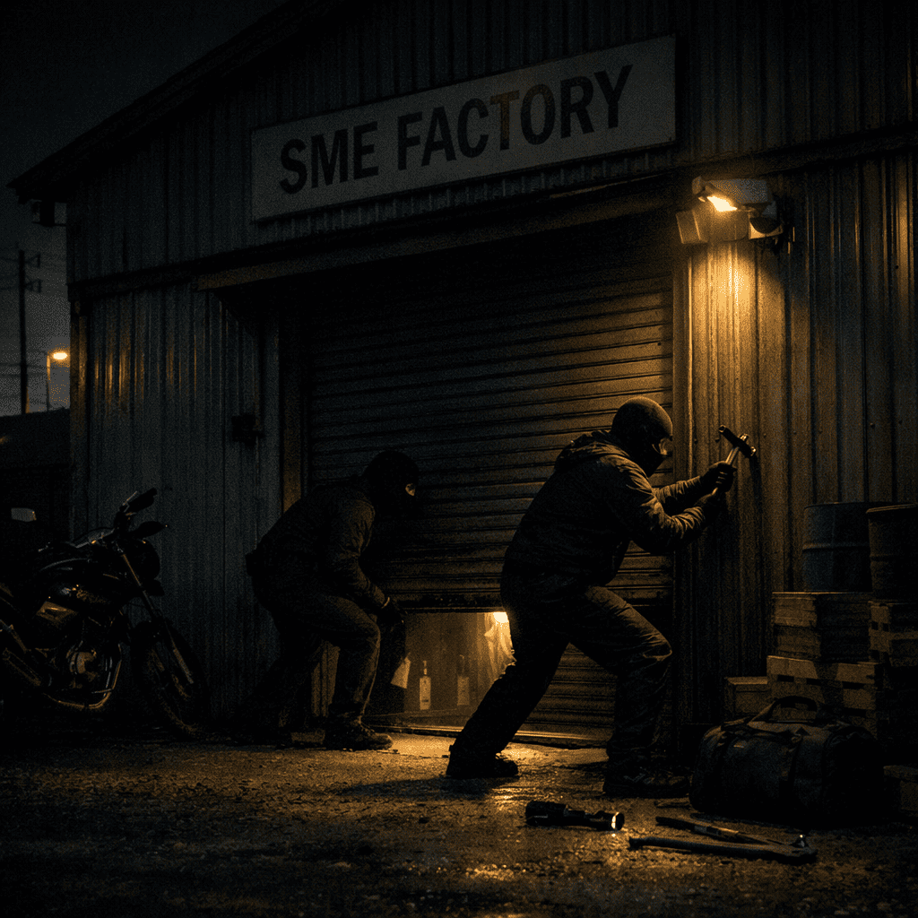 sme factory burglary
