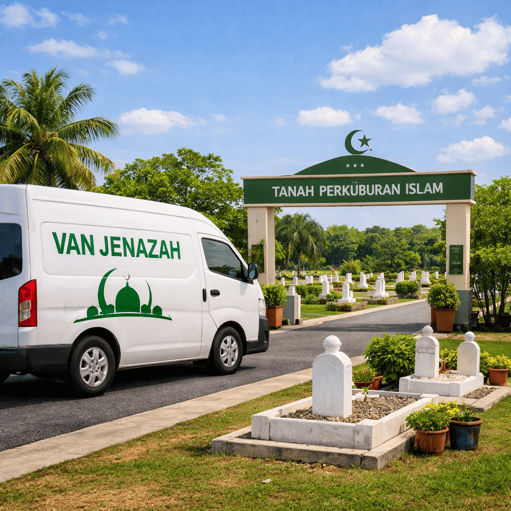 van jenazah at tanah perkuburan islam